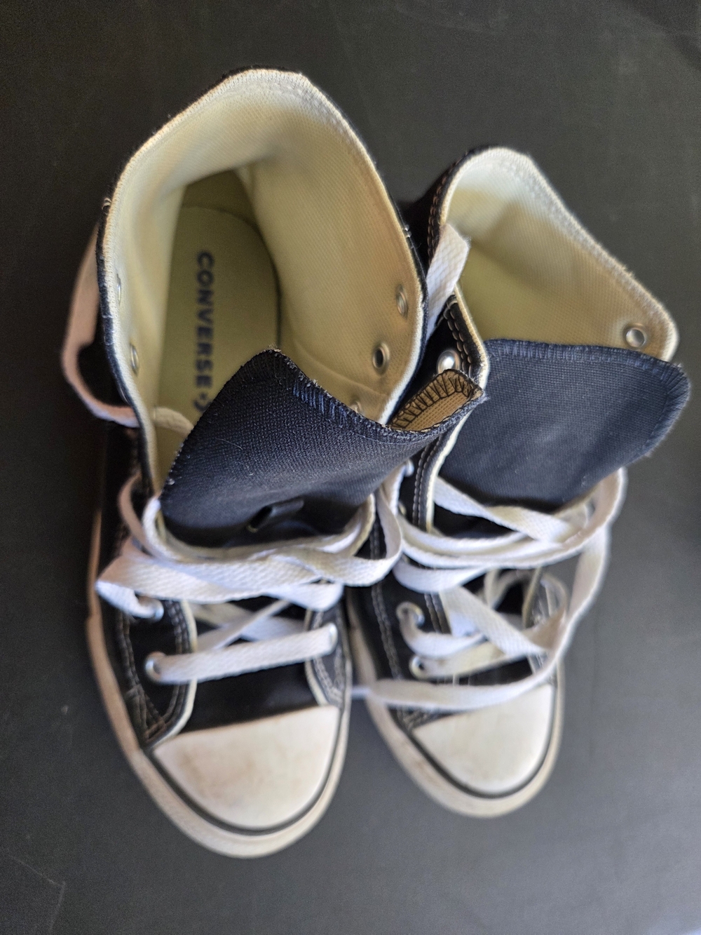 Converse Kids' Black High-Top Sneakers